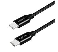 LOGILINK CU0154 CABLE USB 1 M 2.0 USB C NEGRO