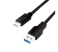 LogiLink CU0166 - USB 3.2 Gen 1x1 Connection Cable Black 1.5m