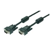 LogiLink Câble VGA pour moniteur mâle‑mâle noir 20 m