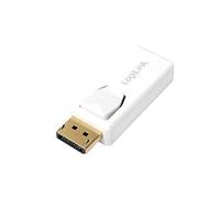 LogiLink CV0057 Adaptateur DisplayPort vers HDMI Blanc