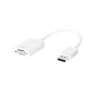 LogiLink CV0059B Adaptateur 1.2 vers VGA Blanc