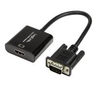 LogiLink CV0060 câble vidéo et adaptateur Noir