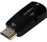 LogiLink CV0107 Adaptateur [1x HDMI mâle - 1x VGA femelle] noir