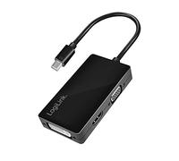 LogiLink Adaptateur vidéo CV0110 Mini DisplayPort vers DVI/HDMI/VGA