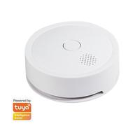 LogiLink Détecteur de fumée Wi-Fi Smart Tuya compatible blanc