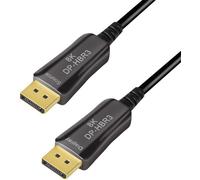 LogiLink DisplayPort AOC Hybrid câble à fibre optique, 8K/60Hz, 15m
