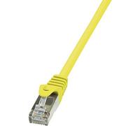 LogiLink EconLine Câble réseau Cat6 F/UTP AWG26 2 m Jaune