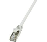 Câble réseau RJ45 CAT 6 F / UTP LogiLink - 2 connecteurs RJ45 - 5 m - Gris - CP2072S