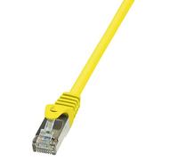 LogiLink EconLine Câble réseau Cat6 F/UTP AWG26 7,50 m Jaune