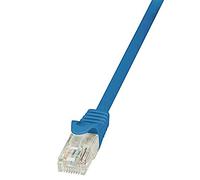 LogiLink EconLine Câble réseau Cat6 U/UTP AWG24 0,50 m Bleu