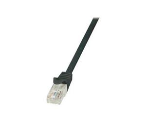 LogiLink EconLine - Cordon de raccordement - RJ-45 (M) pour RJ-45 (M) - 1.5 m - UTP - CAT 6 - noir