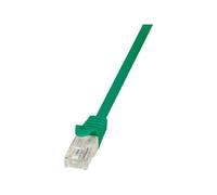 LogiLink EconLine - Cordon de raccordement - RJ-45 (M) pour RJ-45 (M) - 2 m - UTP - CAT 6 - moulé, sans crochet - vert