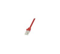 LogiLink EconLine - Cordon de raccordement - RJ-45 (M) pour RJ-45 (M) - 25 cm - UTP - CAT 6 - rouge