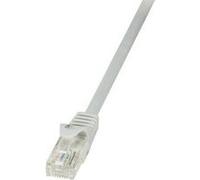 Câble réseau RJ45 CAT 6 U / UTP LogiLink - 2 connecteurs RJ45 - 3 m - Gris - CP2062U
