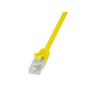Câble réseau RJ45 CAT 6 U / UTP LogiLink - 2 connecteurs RJ45 - 3 m - Jaune - CP2067U