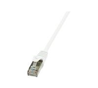 Câble réseau LogiLink CAT 6 F/UTP 10 m blanc - CP2091S - [1x RJ45 mâle - 1x RJ45 mâle]