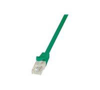 LogiLink EconLine - Cordon de raccordement - RJ-45 (M) pour RJ-45 (M) - UTP - CAT 6 - moulé, sans crochet - vert