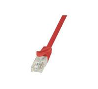 LogiLink EconLine - Cordon de raccordement - RJ-45 (M) pour RJ-45 (M) - 5 m - UTP - CAT 6 - rouge