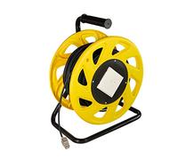 LogiLink Enrouleur de câble mobile Cat.7 avec blindage S/FTP, gaine TPE pour une utilisation en intérieur et en extérieur, 60 m