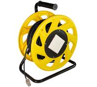 LOGILINK CQ4060S - Enrouleur de câble Cat.7, connecteur femelle Cat.6A, S/FTP, 60 m