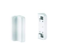 LogiLink EO0019-3 Lot de 2 rails de rangement muraux pour montage mural EO0019-1 Blanc mat