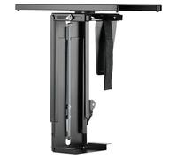 LogiLink EO0031 support pour unité centrale Support de CPU monté sur bureau Noir