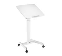 LogiLink EO0035 - Poste de travail assis/debout sur roulettes et réglable en hauteur par pédale