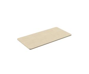 LogiLink EO0040 Plateau de Table Beige 1200x600x18mm Bois Rectangulaire, Compatible EO0001/G/W, EO0010, EO0028, EO0018, EO0029/G/W, 9.5kg