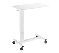LogiLink EO0041 Chariot de table avec ressort à gaz, enroulable (roulettes verrouillables) et réglable en hauteur