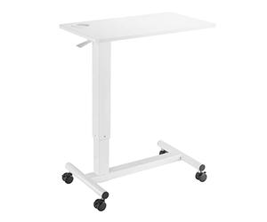 LogiLink EO0041 Chariot de table avec ressort à gaz, enroulable (roulettes verrouillables) et réglable en hauteur