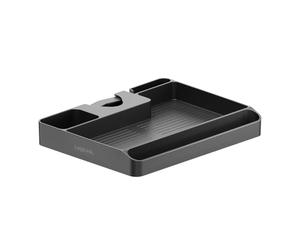 Logilink EO0070 - Étagère de Rangement pour mât de 3 à 4,8 cm de diamètre, Charge maximale 3 kg, Couleur : Noir