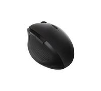 LogiLink Ergonomic - Souris - ergonomique - optique - 6 boutons - sans fil - 2.4 GHz