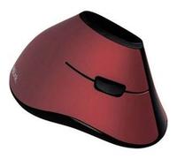 LogiLink Ergonomic Vertical - Souris verticale - ergonomique - optique - 5 boutons - sans fil - 2.4 GHz - récepteur sans fil USB - rouge G