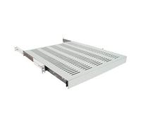 LogiLink - Etagère pour rack - gris clair, RAL 7035 - 1U - 19"