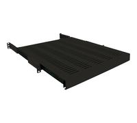 LogiLink - Étagère pour rack - noir, RAL 9005 - 1U - 19
