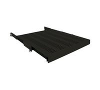 LogiLink - Etagère pour rack - noir, RAL 9005 - 1U - 19"