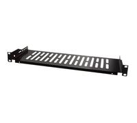 LogiLink Étagère pour rack noir, RAL 9005 1U 19