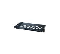 LogiLink - Etagère pour rack - noir, RAL 9005 - 1U - 19"