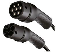 LogiLink EVC0127 Câble de charge pour véhicule électrique 5 m câble spiralé, avec capuchon de protec