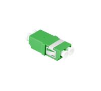 LogiLink FA03LC5 Adaptateur Fibre Optique SC Duplex Vert, Corps Plastique, Dimensions 14.8x29.2x9.3mm, Lot de 12 Pièces