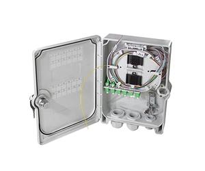 LogiLink FB124LC - Boîtier de raccordement FTTH/FTTB, 24 x LC/APC, entièrement équipé