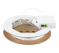 LogiLink FB4LC40 fibre optique FO Câble de raccordement 40 m blanc