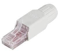 LOGILINK Fiche RJ45 Cat.6A à monter sur le terrain, montage sans outil