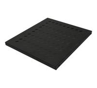 LogiLink Fixed Shelf - Étagère pour rack - noir, RAL 9005 - 1U - 19