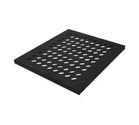 LogiLink Fixed Shelf - Etagère pour rack - noir, RAL 9005 - 1U - 19"