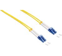 LogiLink FP0LC02 fibre optique FO Câble de raccordement 2.00 m jaune 9/125 µ Singlemode OS2