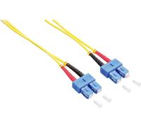 LogiLink FP0SC03 fibre optique FO Câble de raccordement 3.00 m jaune 9/125 µ Singlemode OS2