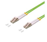 LogiLink FP5LC15 câble de fibre optique 15 m LSZH OM5 LC Vert - Câbles de fibre optique (15 m, LSZH, OM5, LC, LC, Vert)