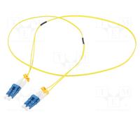 [FS0LC01] LogiLink Professional Câble patch fibre optique, 2x LC-Duplex, OS2,...