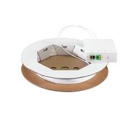 LOGILINK FB4LC50 - Boîtier de raccordement FTTH, 2 LCD/APC, avec câble de raccordem
